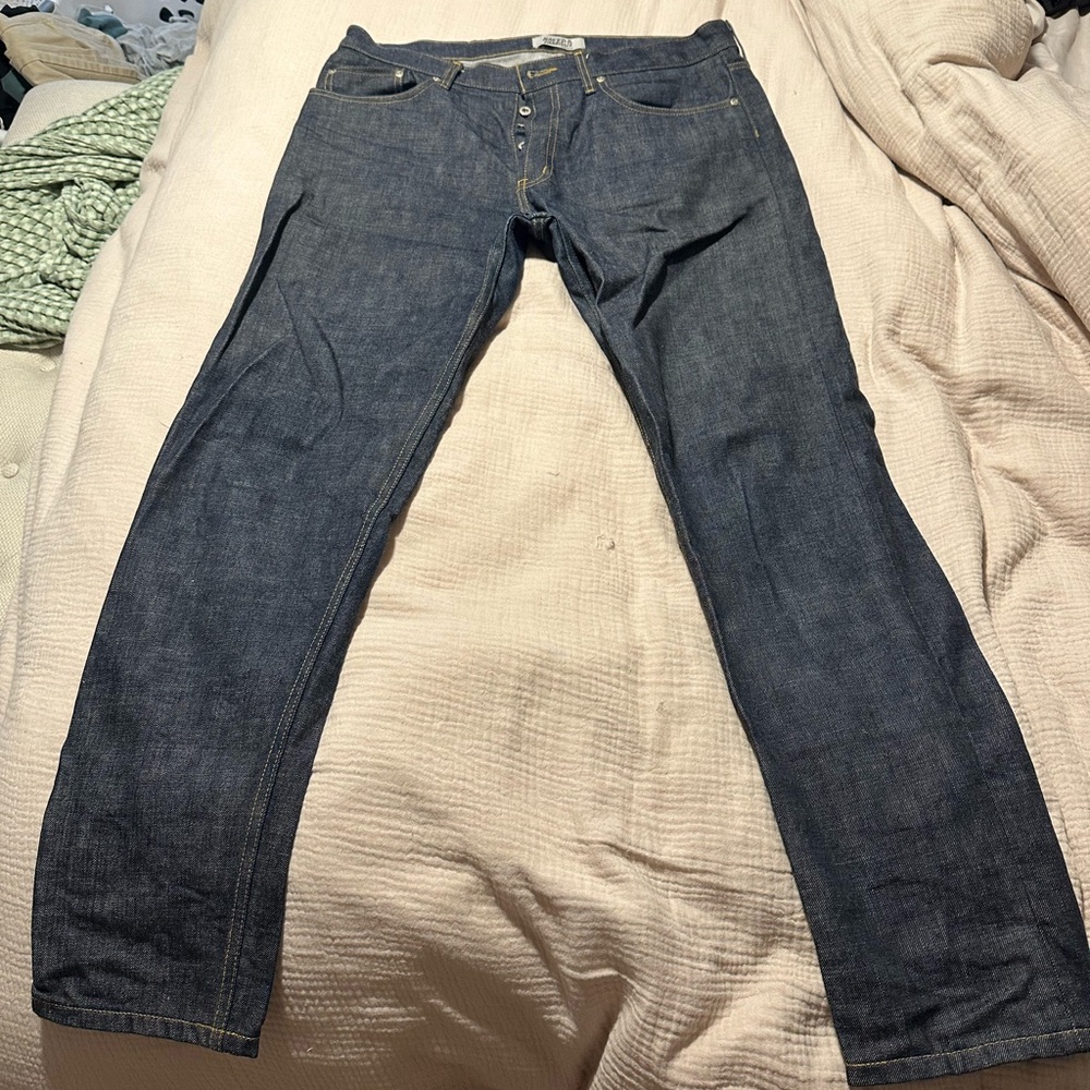 Naked & Famous Men’s Jeans- Tried and True Selvedge size 36 - NEW NEVER WORN